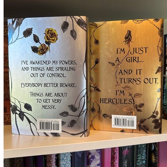 Barnes & Noble Signed SE Blood Of Hercules Bonds Of Hercules Jasmine Mas - Picture 10 of 10